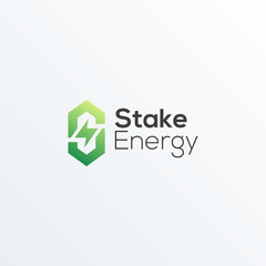 Letter S Energy Modern Logo Vector