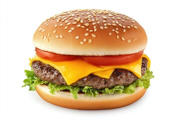 ketchup on white background