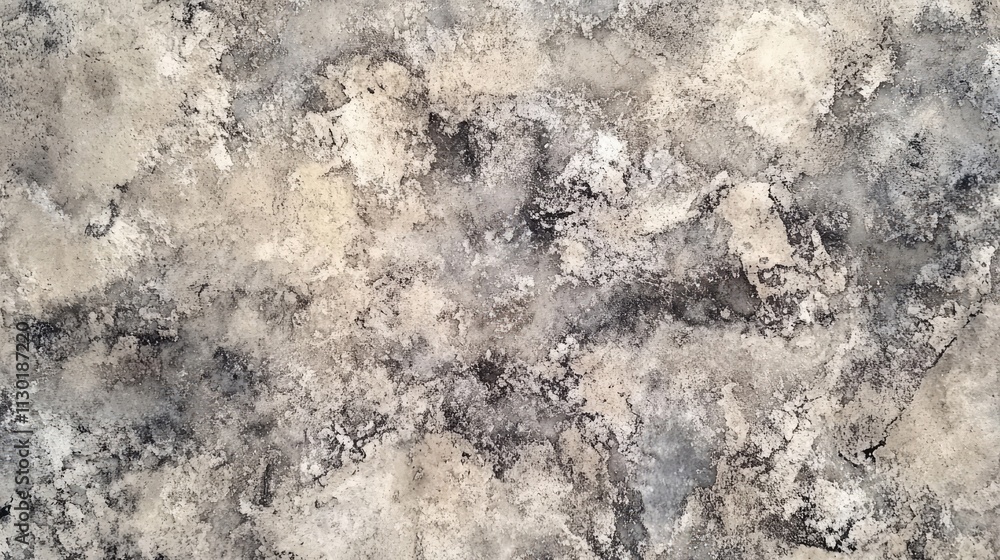 Poster weathered gray concrete wall texture showcasing intricate patterns and aged imperfections for archit