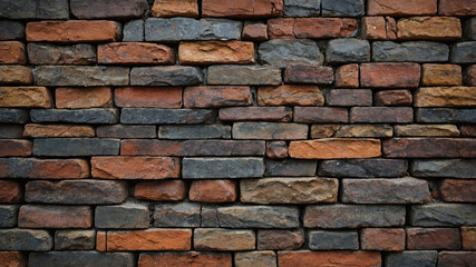 Obraz premium Rustic Stone and Brick Wall Textured Background for Elegant Architectural Design
