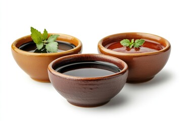 ketchup on white background