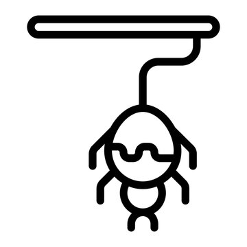 Spider Line Icon