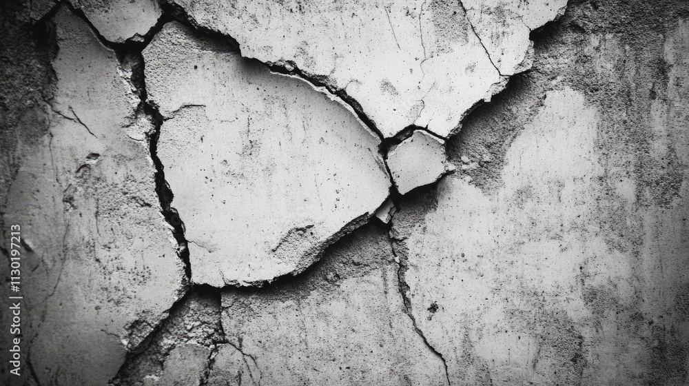 Poster aged cracked concrete wall texture showcasing intricate details and weathered appearance suitable fo