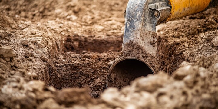 Excavating a hole for the purpose of septic tank installation is crucial for effective waste management. A proper septic tank installation requires careful digging for optimal performance.
