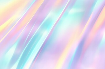 Obraz premium カラフルな柔らかい布が光を反射している光景