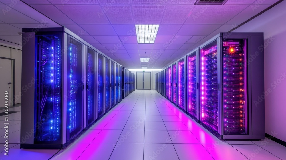 Aufkleber exploring data center technology high-tech facility digital infrastructure controlled environment wi