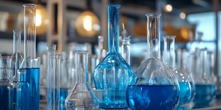 Chemical laboratory glassware and laboratory equipment are essential in various experimental settings, particularly in vaccine production and physical chemistry laboratory equipment use.