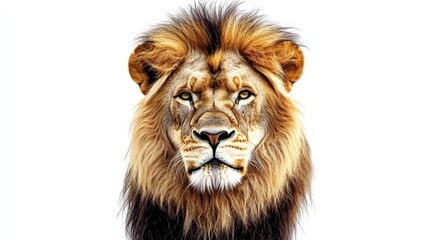 Obraz premium Majestic Lion Portrait