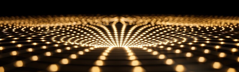 background with glowing lights