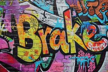 Fototapeta premium street art background