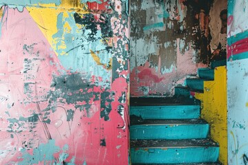 Fototapeta premium street art background