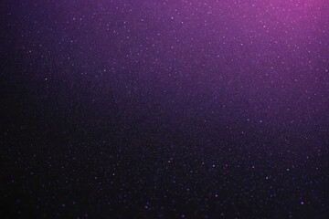 Fototapeta premium purple colorful gradient grainy background, illuminated spot on black, noise texture effect. Full framed flat lay.