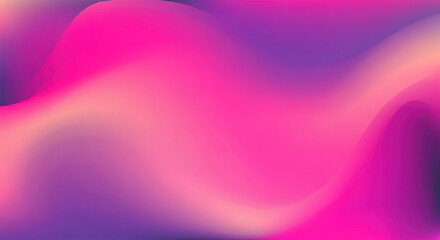 Obraz premium Hologram Gradient. Graphic Fluid. Violet Shiny Background. Liquid Light. Pearlescent Texture. Retro Design. Iridescent Texture. Blur Creative Illustration. Pink Hologram Gradient