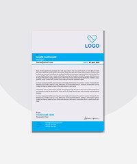 Simple Medipak Letterhead Design, Clean Simple Auto store Letterhead Design, Clean Management Letterhead, Letterhead Design,