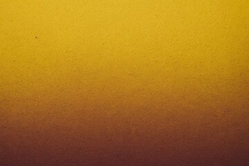 Naklejka premium mustard colorful gradient background. Full framed close up flat lay uniform cardboard texture.