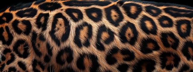 Rainbow leopard fur seamless pattern background.