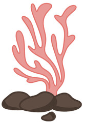 Obraz premium Pakarangs and aquatic animals