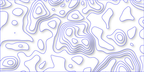 	
Abstract topographic contours 3d map background. topographic line texture background. Seamless pattern wave lines Topographic map. Geographic mountain relief. multi-layer cutout geometric patterns.