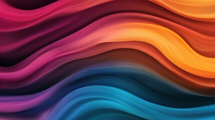 Obraz premium Northern lights design. Vibrant waves of color create a dynamic abstract background.