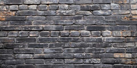 Naklejka premium Textured concrete brick wall serves as a striking background, emphasizing the unique aesthetics of a concrete brick wall in various applications and settings, showcasing its versatile charm.