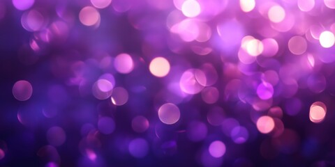 Fototapeta premium Vibrant purple bokeh creates a stunning bokeh light effect, ideal for adding depth and beauty to any design. This captivating bokeh background enhances visual appeal in a unique way.