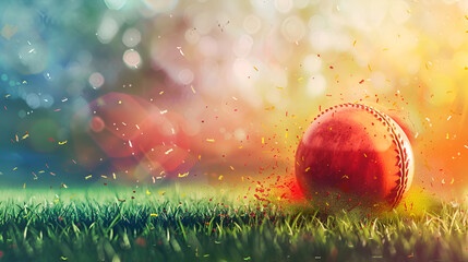 Cricket theme background