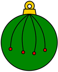 Christmas Ornaments Clip Art14