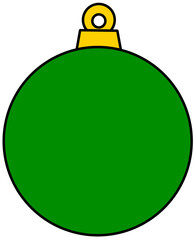 Christmas Ornaments Clip Art6