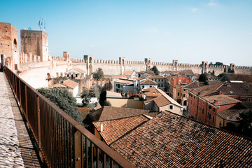 Alte Stadtmauer Cittadella (Venetien, Italien)