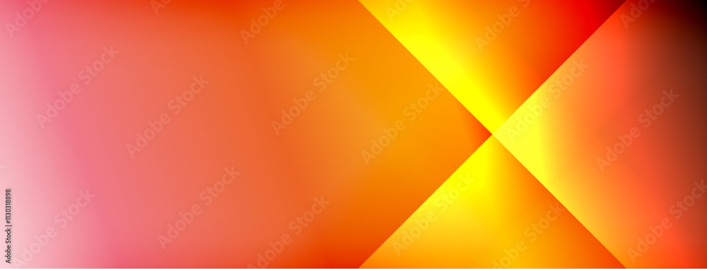 Poster colorful gradient with lines made of shadow and light. creative background