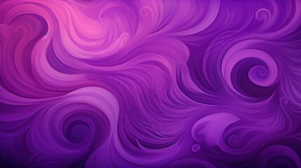 Obraz premium Abstract Purple Swirls Artistic Background Design