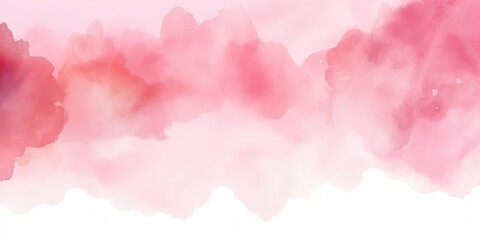 Serene Pink Watercolor Cloud Background for Elegant Design and Creative Projects with Soft Textures and Dreamy Aesthetic