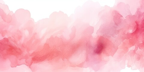 Fototapeta premium Soft Pink Watercolor Cloud Background for Creative Projects and Designs with Gentle Hues and Dreamy Aesthetic