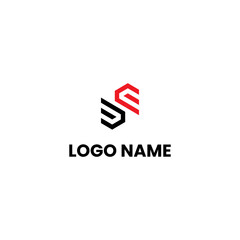 Fototapeta premium abstract logo design inspired by 2 wings