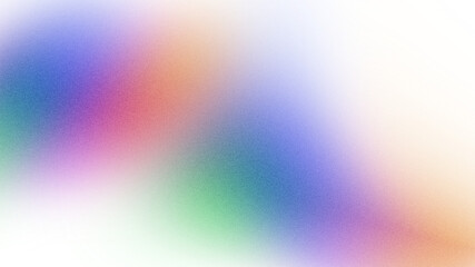 Obraz premium Vibrant grainy gradient shape transparent background, abstract green blue orange color gradient shape, transparent backdrop noise texture dark banner header poster design, copy space 