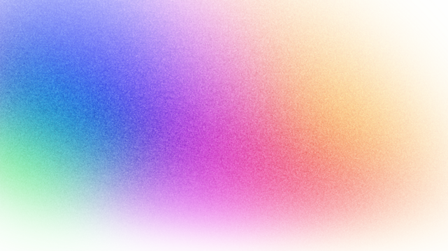 Vibrant grainy gradient shape transparent background, abstract green blue orange color gradient shape, transparent backdrop noise texture dark banner header poster design, copy space 
