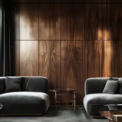modern living room with furniture