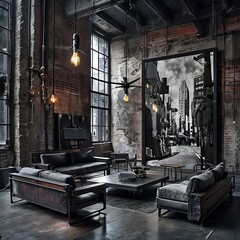 interior of a hotel room