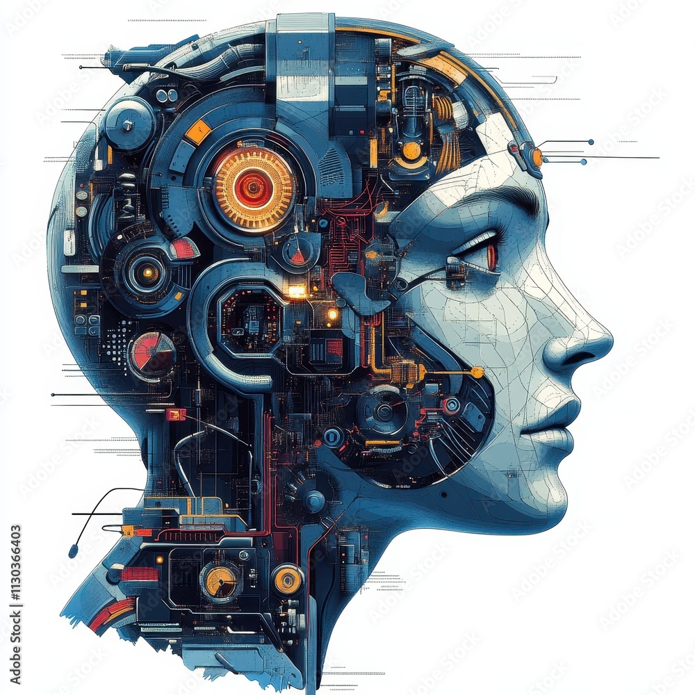 Aufkleber machine intelligence in banking: exploring the intersection of finance and technology through a woma