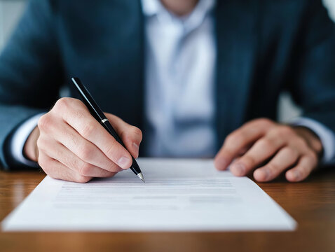 recruiter examining job application, representing hiring process