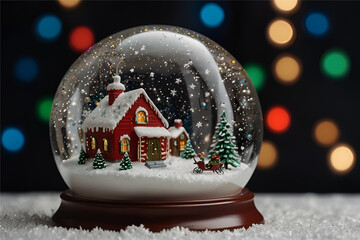 Winter's Enchanted Realm: A Miniature Christmas Wonderland