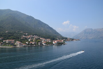 view of kotor bay 