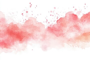 Obraz premium Soft Pastel Pink Watercolor Background with Cloud-Like Patterns for Elegant and Dreamy Designs