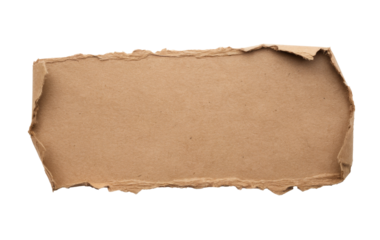 High-Quality PNG note paper blank sign tag label background ripped torn pad message Isolated on White Background – High Resolution