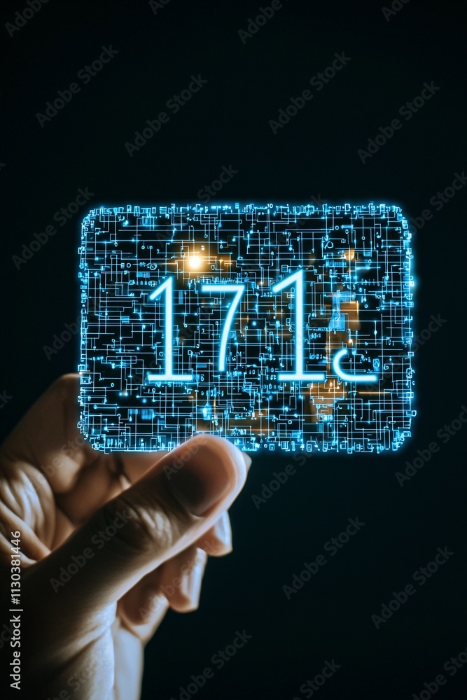 Poster a conceptual image of a digital payment system with tax compliance highlighted on a virtual screen