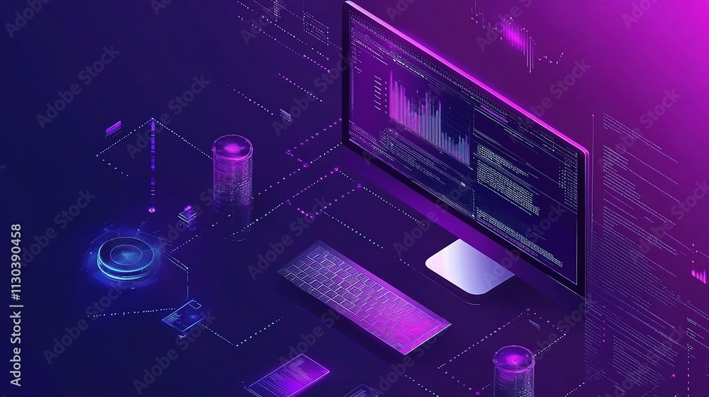 Poster advanced data analytics and programming with algorithms on computer