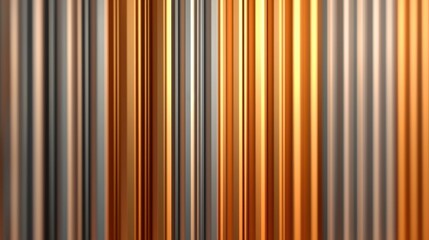 Obraz premium The ribbed metal sheet texture features evenly spaced ridges running vertically across the surface, adding depth and visual interest to the otherwise smooth sheet