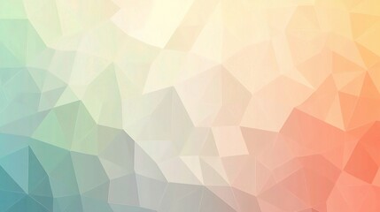 Obraz premium Pastel Polygonal Abstract Background 