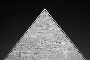 gable made of bricks