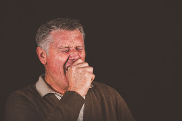 Obraz premium gähnen